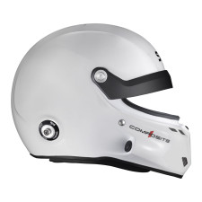 Casco Stilo ST6 GT Turismo Composite blanco/negro - Snell SA2020  FIA 8859-24 Hans FIA8858-10