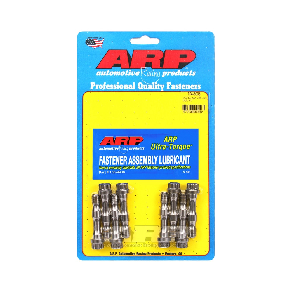 Parafusos de biela de virabrequim Super Vee para VOLKSWAGEN e AUDI - Pacote de 8 - GT2i PortugalArray