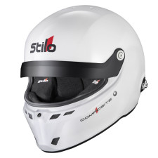 Casco Stilo ST6 GTN Composite blanco/negro - Snell SA2020 FIA 8859-24  Hans FIA8858-10