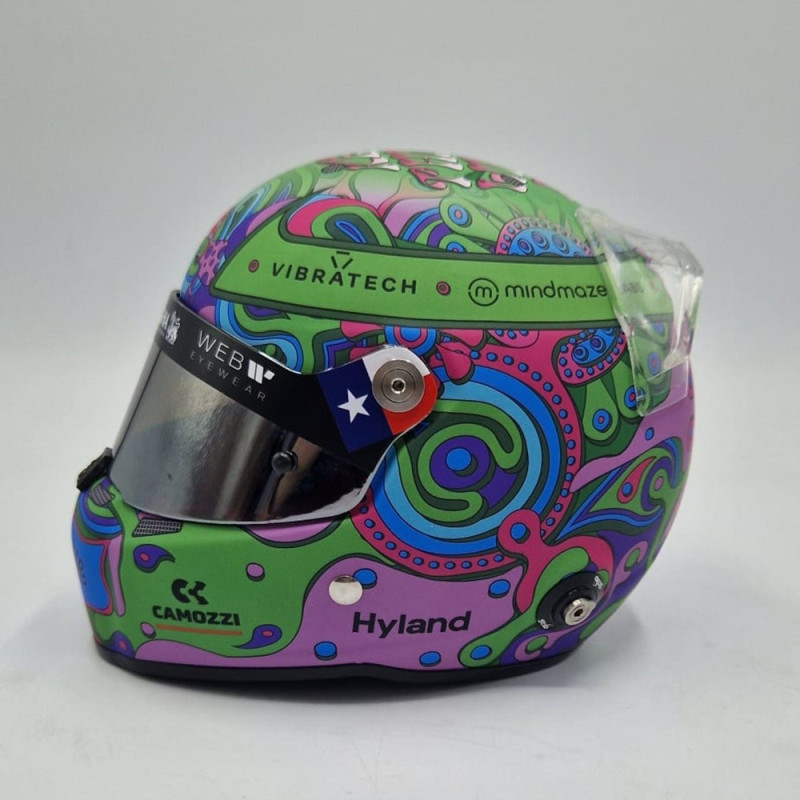 Minicasco STILO Valtteri BOTTAS 2024 Edição especial do GP de AustinArray