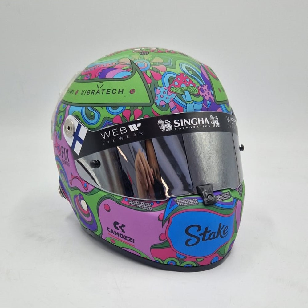 Minicasco STILO Valtteri BOTTAS 2024 Edição especial do GP de AustinArray