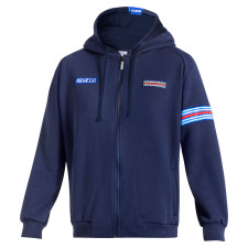 Camisola com capuz e fecho de correr SPARCO MARTINI RACING