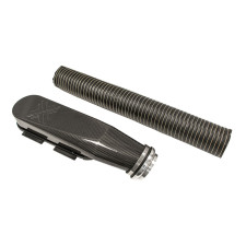 PIPERCROSS - Caja de aire PX600 entrada izquierda con boa 75cm, diámetro 75mm