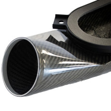 PIPERCROSS - Caja de aire PX600 entrada izquierda con boa 75cm, diámetro 75mm