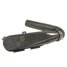 PIPERCROSS - Caja de aire PX600 entrada izquierda con boa 75cm, diámetro 75mm