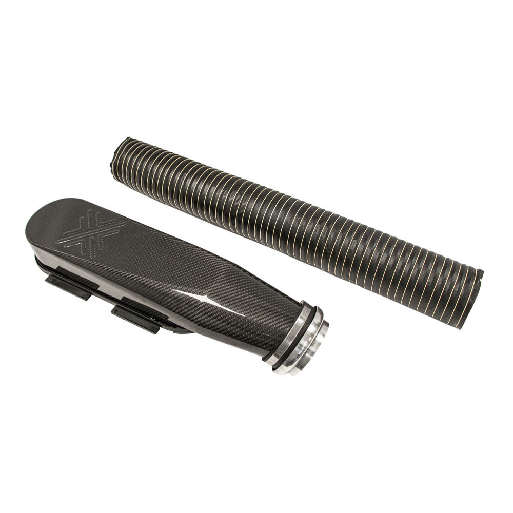 PIPERCROSS - Caja de aire PX600 entrada izquierda con boa 75cm, diámetro 100mmArray