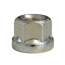 Tuerca plana abierta 12x150 llave 19 Ø24 L17mm zinc