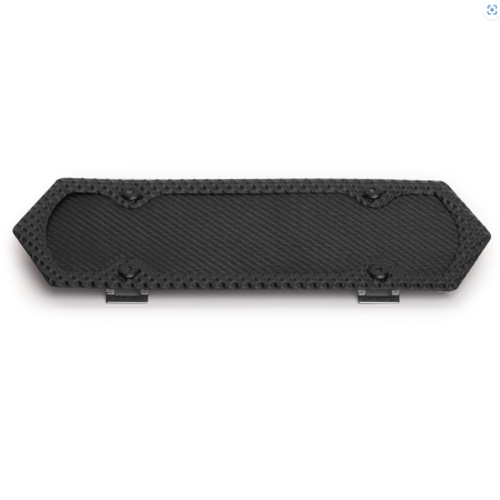 Escudo térmico de pinza negro Cool-It / 9,5 cm X 30 cm (3,75« X 11,75»)