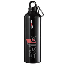 Botella de agua metálica STILO, negra