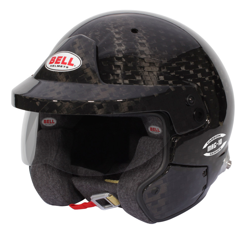 Capacete BELL MAG-10 Carbono Hans FIA8859-2024/SA2020Array