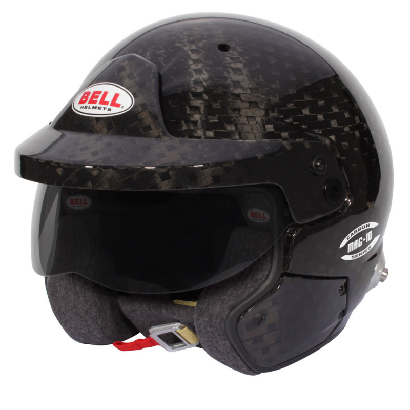 Capacete BELL MAG-10 Carbono Hans FIA8859-2024/SA2020Array