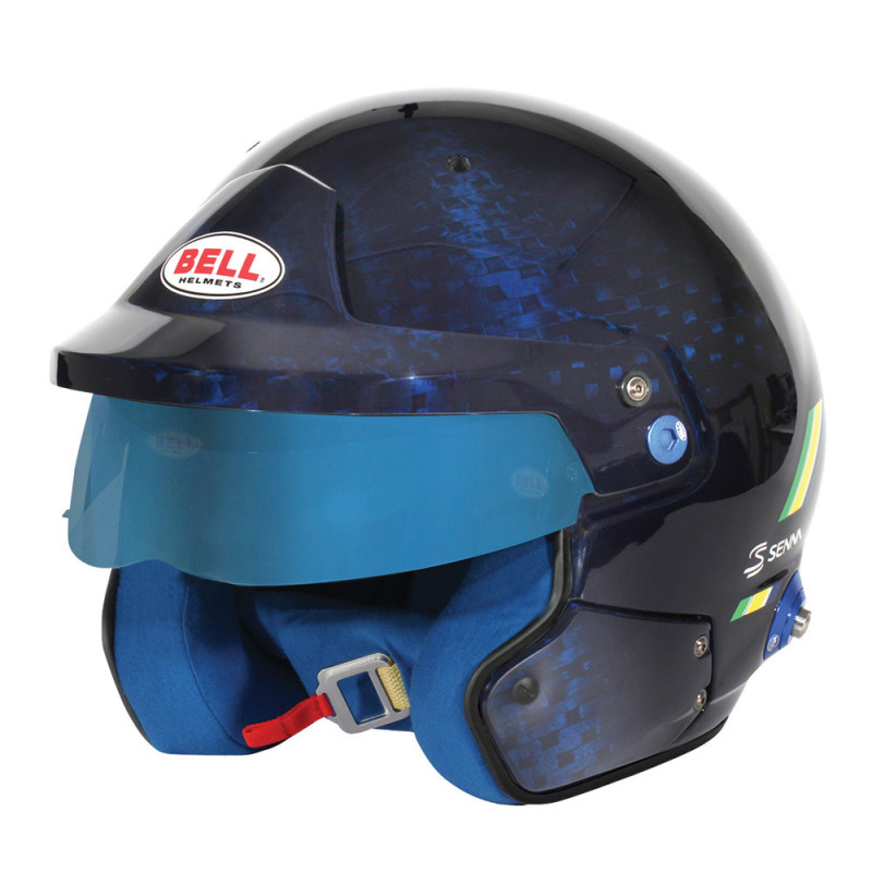 Casco BELL MAG-10 Carbon AYRTON SENNA Hans FIA8859-2024/SA2020Array