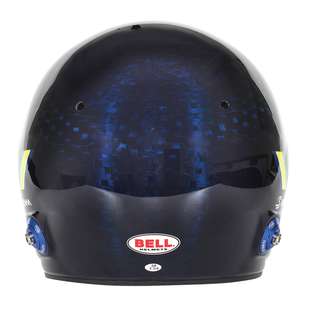 Capacete BELL MAG-10 Carbono AYRTON SENNA Hans FIA8859-2024/SA2020Array