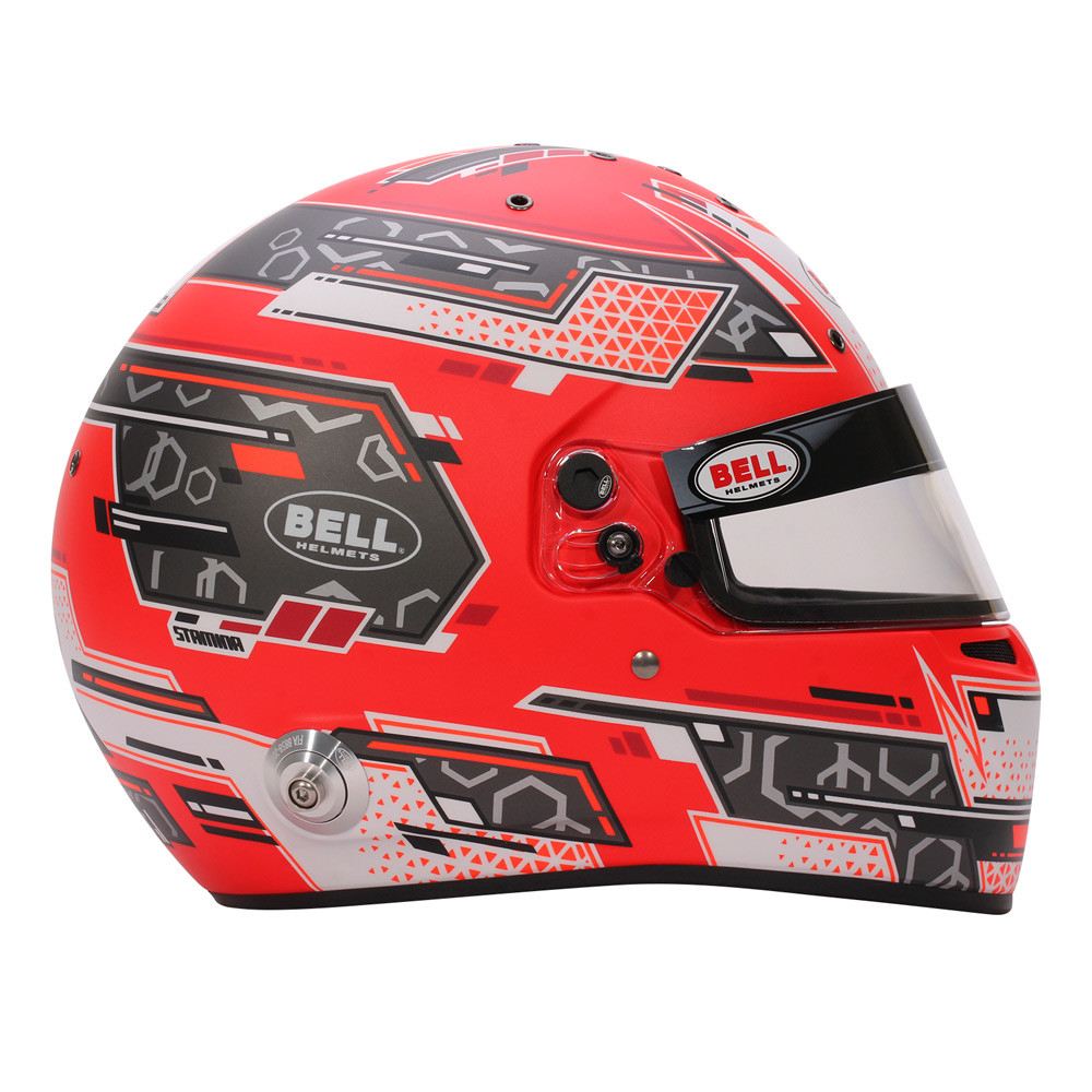 Casco BELL RS7 PRO STAMINA Hans FIA8859-2024/SA2020Array