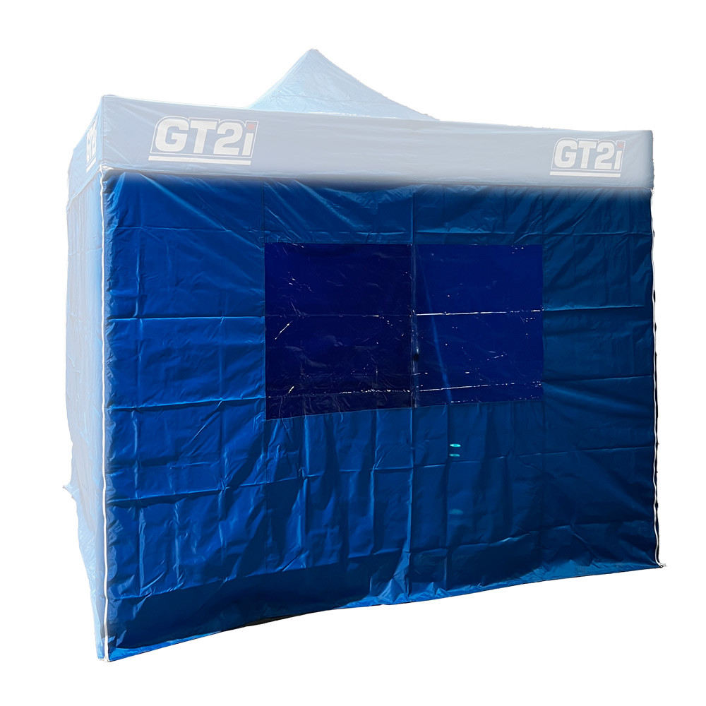 Parede azul Tenda 3M GT2i 3M com janelaArray