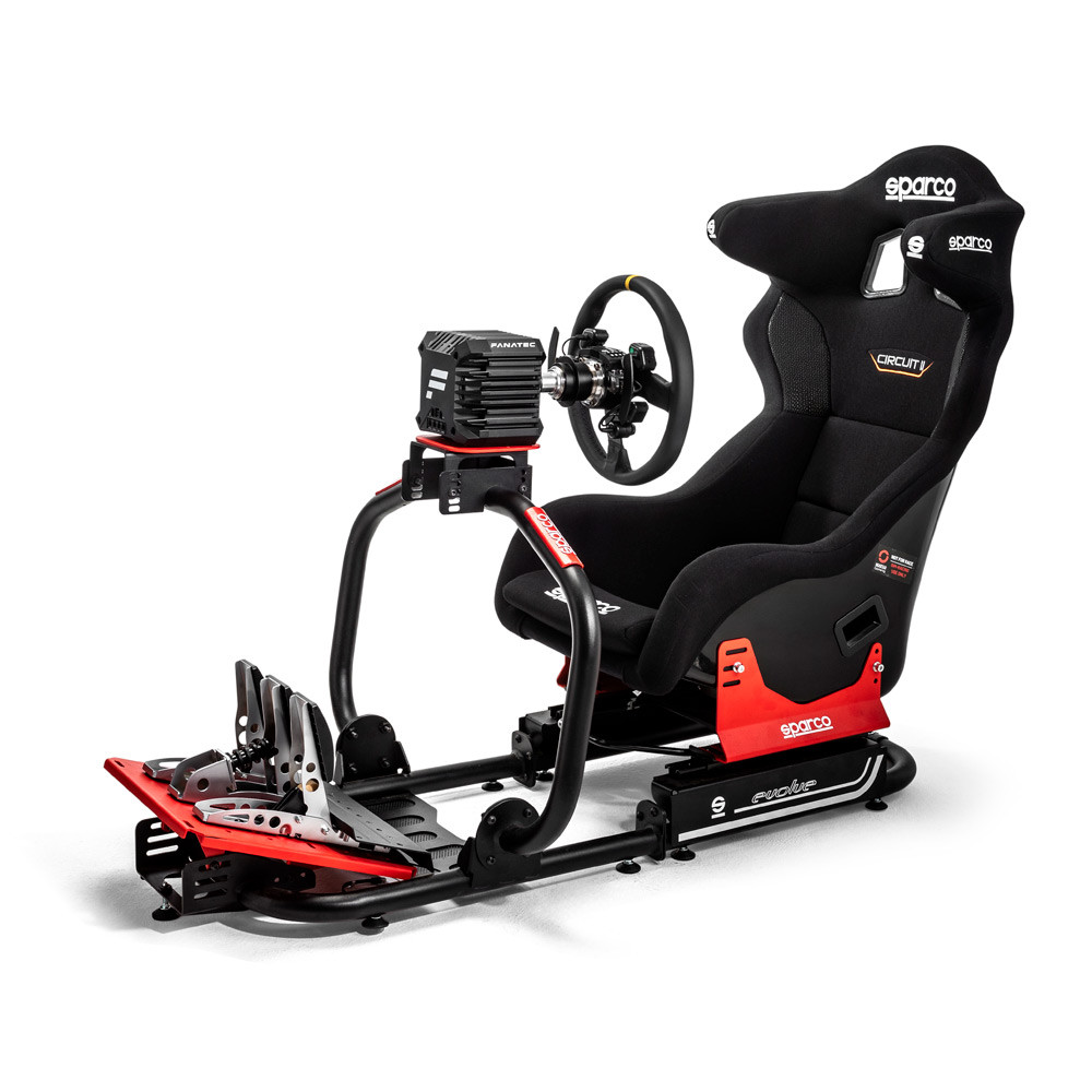 Sparco GT-Rig I (GT-R-Pro + Fanatec Sim Kit Pro + R330 em pele)Array