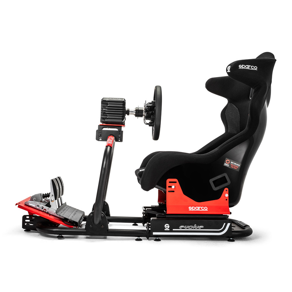 Sparco GT-Rig I (GT-R-Pro + Fanatec Sim Kit Pro + R330 em pele)Array