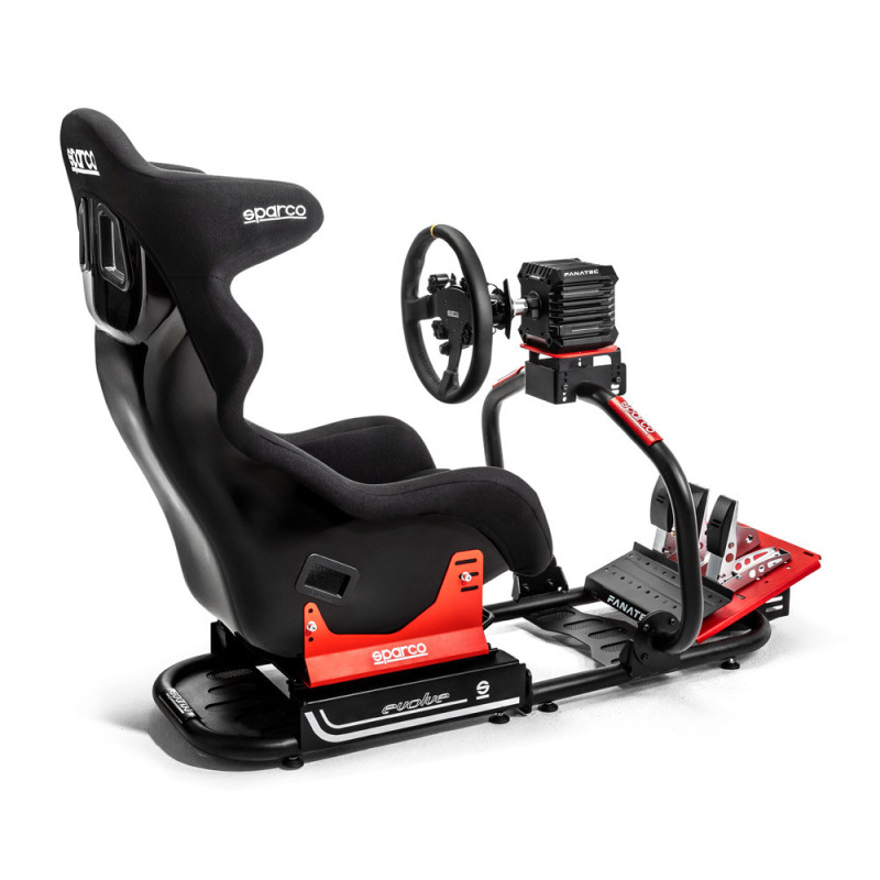 Sparco GT-Rig I ( GT-R-Pro + Fanatec Sim Kit Pro + R330 Cuero)Array