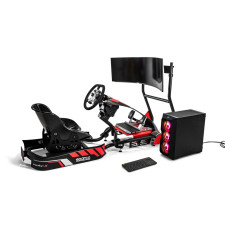 Sparco Kart Rig I (Kart pro + Fanatec sim kit pro + KG345 +Pc + Teclado + Suporte de ecrã + ecrã )