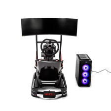 Sparco Kart Rig I (Kart pro + Fanatec sim kit pro + KG345 +Pc + Teclado + montante de pantalla + pantalla )