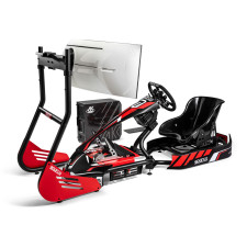 Sparco Kart Rig I (Kart pro + Fanatec sim kit pro + KG345 +Pc + Teclado + montante de pantalla + pantalla )