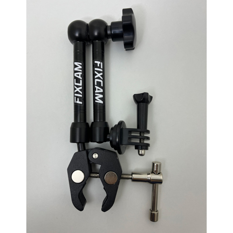 Soporte de cámara articulado FIXCAM (con soporte para módulo de sonido y maletín de transporte)Array
