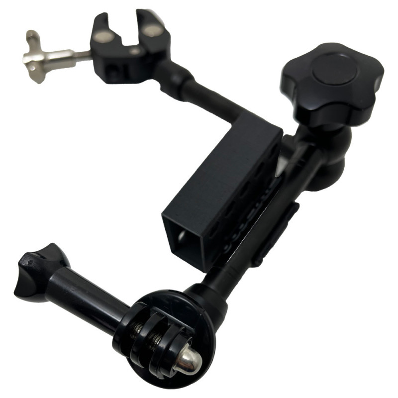 Suporte de câmara articulado FIXCAM (com suporte de módulo de som e mala de transporte)Array