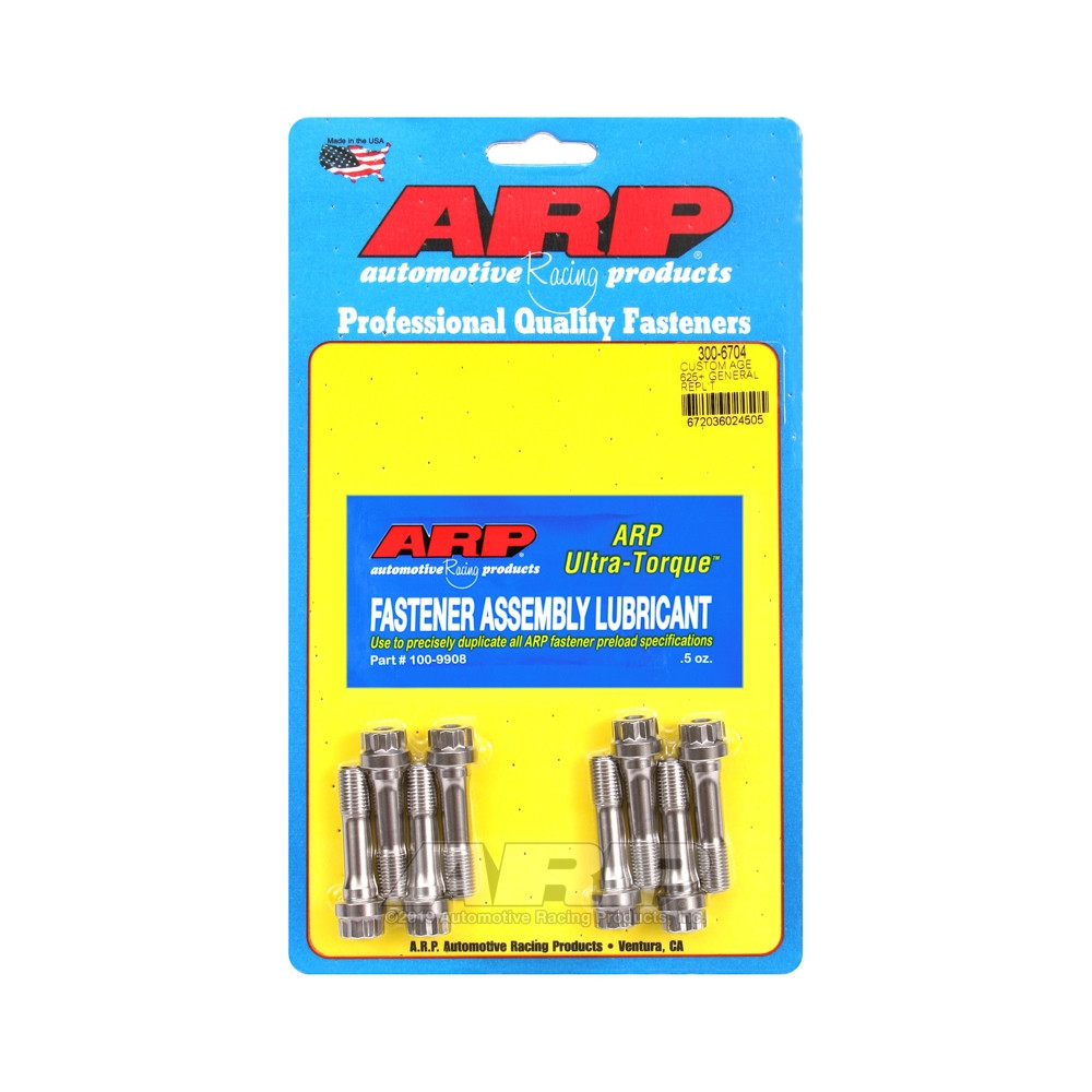 Juego de tornillos de biela de 3/8 (1.500) - ARP Custom Age 625+ (8 piezas)Array