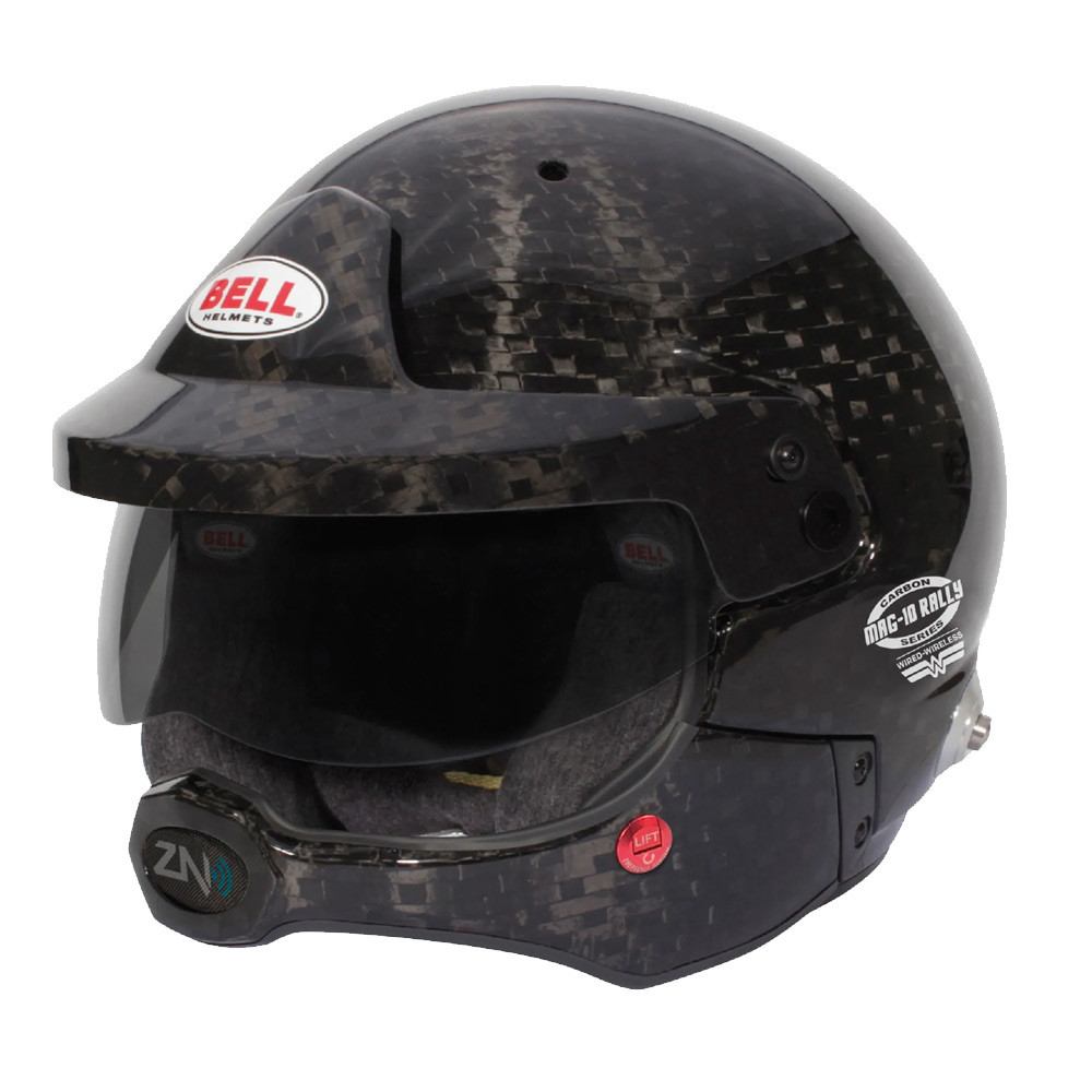 Capacete BELL MAG-10 RALLY WW Carbono Hans FIA8859-2024/SA2020Array