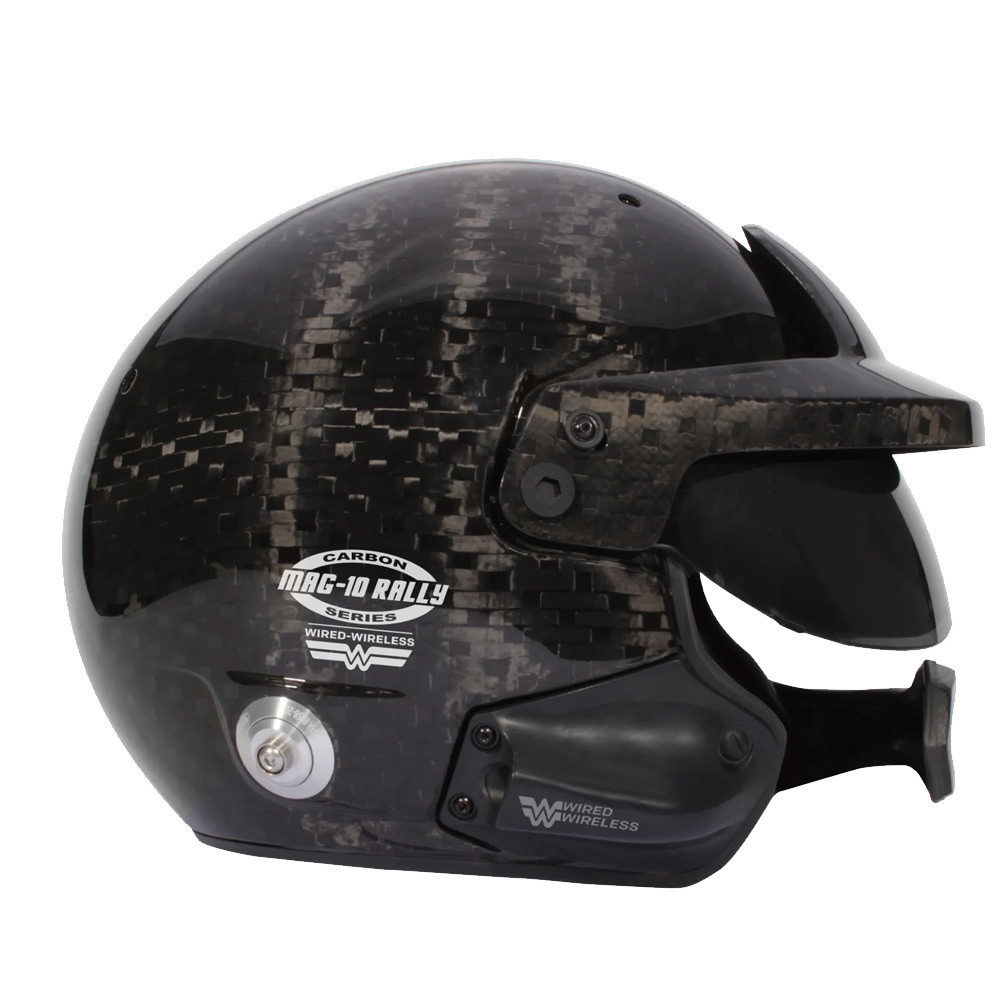 Casco BELL MAG-10 RALLY WW Carbon Hans FIA8859-2024/SA2020Array