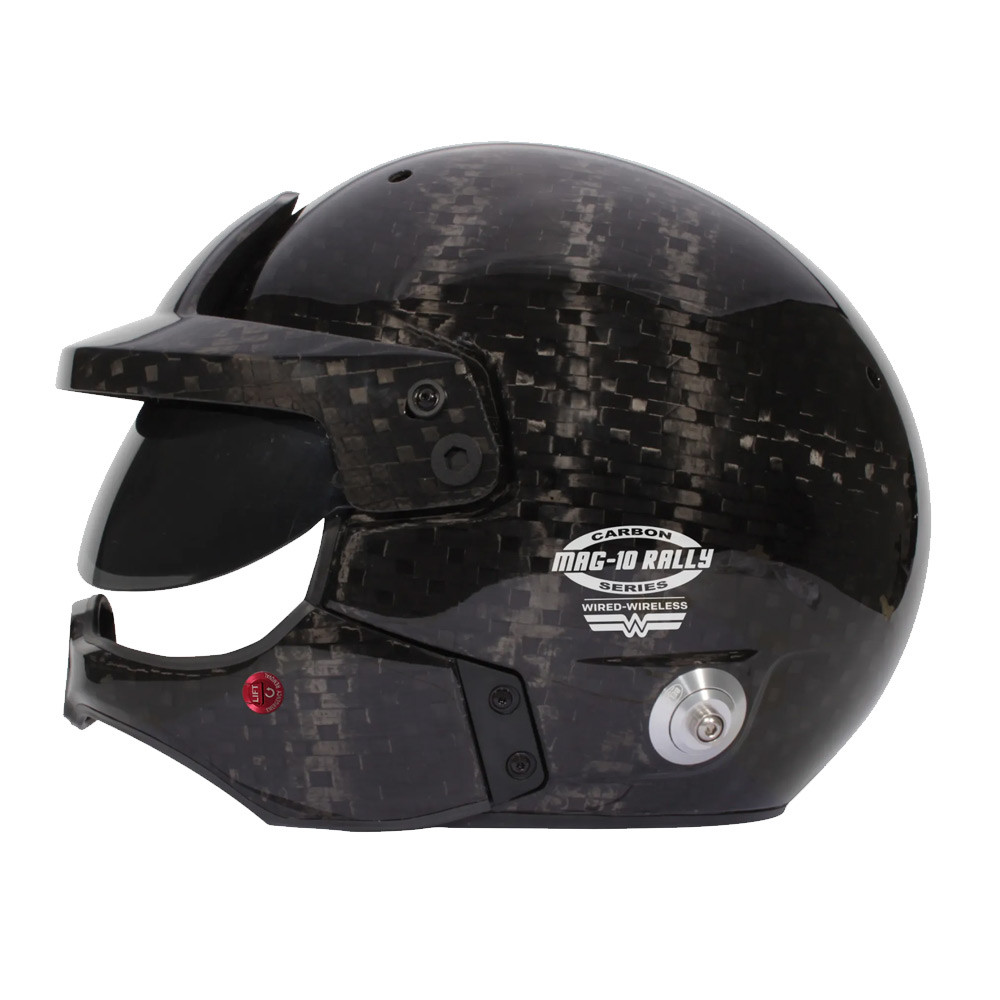 Capacete BELL MAG-10 RALLY WW Carbono Hans FIA8859-2024/SA2020Array