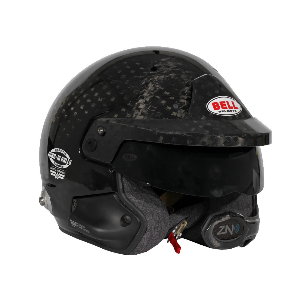 Capacete BELL MAG-10 RALLY WW Carbono Hans FIA8859-2024/SA2020Array
