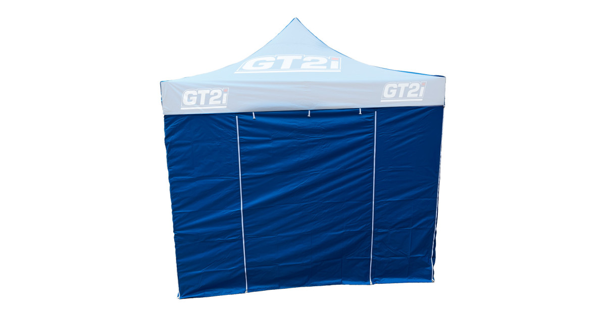 Tenda de parede azul GT2i Race & Safety 3M com portão (x1)