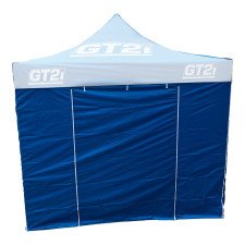 Muro azul carpa GT2i Race & Safety 3M con puerta (x1)