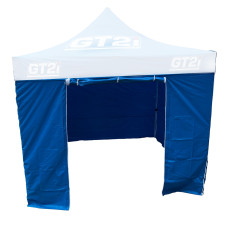 Muro azul carpa GT2i Race & Safety 3M con puerta (x1)