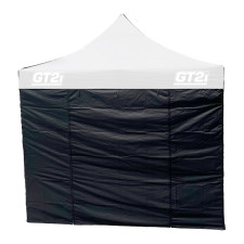 GT2i Race & Safety Tenda de parede preta 3M com porta (x1)