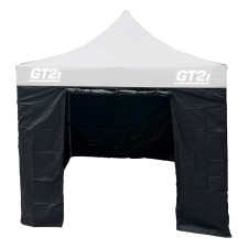 GT2i Race & Safety Tenda de parede preta 3M com porta (x1)
