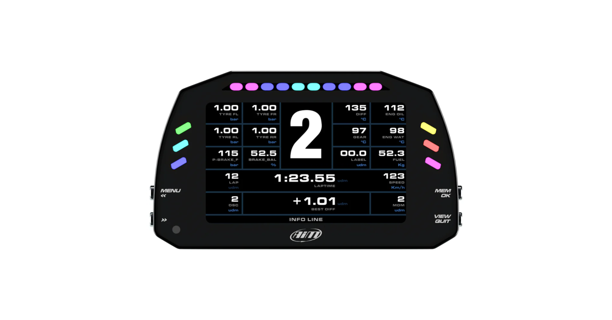 Painel de instrumentos AIM MXS 1.3 STRADA 5Array