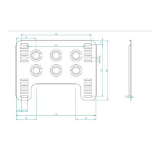 BASE DO ADAPTADOR SPARCO
