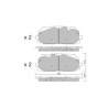 Pastilhas de travão dianteiras GT2i Race para AUDI RS3 -S3 (8Y) RS3 2.5i 20V TFSi 2020- - Ake Brake Calipers