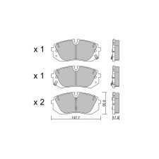 Pastillas de freno delanteras GT2i Race para HYUNDAI i20 N 1.6 T-Gdi 2020- - Pinzas de freno Mando 