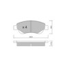 Pastillas de freno delanteras GT2i Race para CITROEN C1 II 1.2 VTi 82 2014- - Pinzas de freno Bosch 