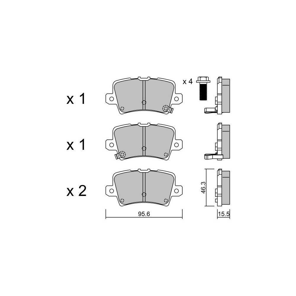 Pastilhas de Freio Traseiras GT2i Race para HONDA Civic (FN) 2.0i 16V Type R Gr N - Pinças de Freio GirlingArray