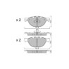 Pastilhas de travão dianteiras GT2i Race para BMW Série 5 GT (F07) 520d, 528i, 530d, 535i, 535d 2010-16 - Ate Brake Calipers