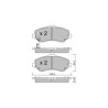 Pastillas de freno delanteras GT2i Race para JEEP Wrangler (JK) OFF-ROAD Off-Road - Pinzas de freno Bosch