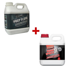 Pack Evans preparación para vaciado + refirgerante Power Sport 2L