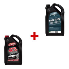 Pack preparación para vaciado + refrigerante Evans Power Cool 5L