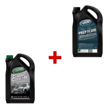 Pack preparación para vaciado + refrigerante Evans Classic Cool 5L