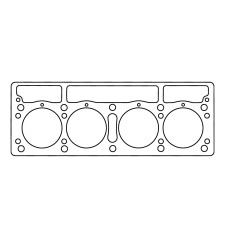 COMETIC - Junta da cabeça do cilindro CFM para TRIUMPH TR4 com 88 mm de diâmetro