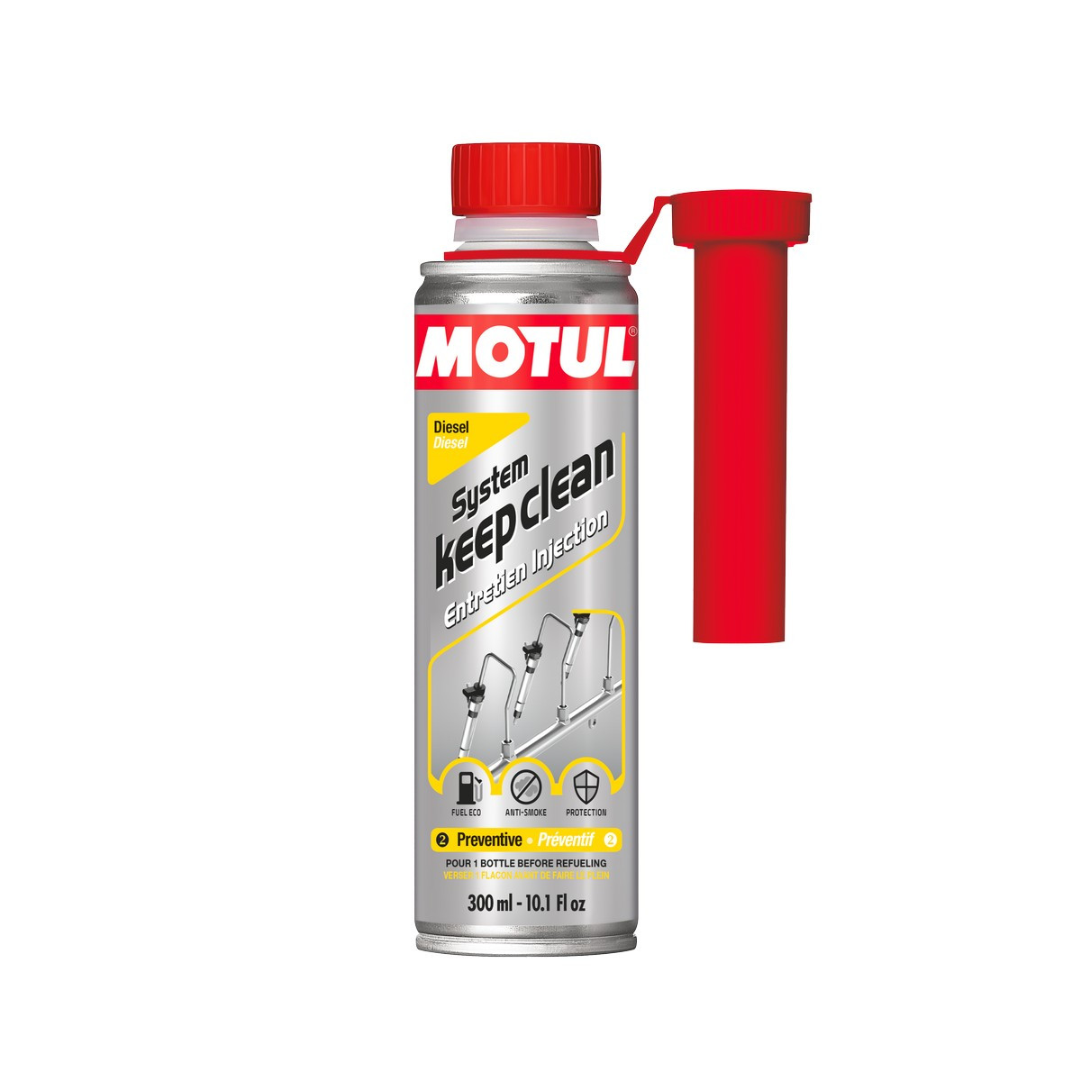 Mantenimiento de la inyección diésel MOTUL 300 mlArray